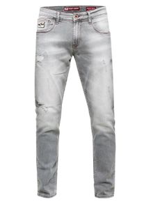 Rusty Neal Jeans Hose "TORI" Slim Fit Destroyed Denim
