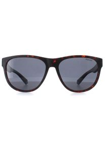 Polaroid PLD 2156/S HGC UC matte havanna blau grau polarisierte Sonnenbrille