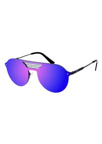 Unisex NEW LOURENZO Oval geformte Nylon Sonnenbrille