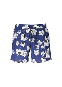 K by KARL LAGERFELD Karl Lagerfeld Blaue Polyester Herren Badeboxer