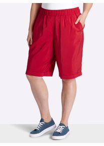 sheego Gro&szlig;e Gr&ouml;&szlig;en Shorts, rot, Gr&ouml;&szlig;e 48 - Damen