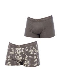 Pack-2 Boxershorts aus atmungsaktivem Stoff KLB2 Herren