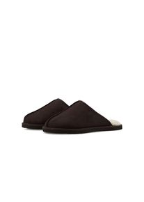 Jack & Jones Warme Hausschuhe von der Marke Jack & Jones. Die Hausschuhe sind mit Kunstpelz gef&uuml;ttert, wodurch sie herrlich warm und angenehm zu tragen sind. Marke: Jack & JonesModellname: Dudely Microfibre SlippersKategorie: Herren HausschuheMaterialien: PolyesterFarbe: braun