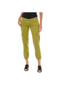 Met Damen Cargoy Regular Fit Kn&ouml;chellange Hose Gr&uuml;n