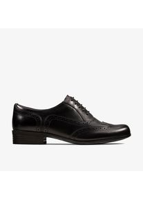 Clarks Hamble Oak Schwarze Leder Schuhe