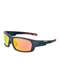 Lunettes de soleil polaris&eacute;es Breed Sirus - Noir/Rouge