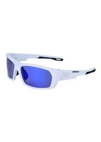 Lunettes de soleil polaris&eacute;es Breed Sirus - Blanc/Bleu