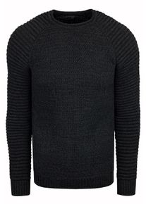 Rusty Neal Rundhalsausschnitt Pullover Schwarz