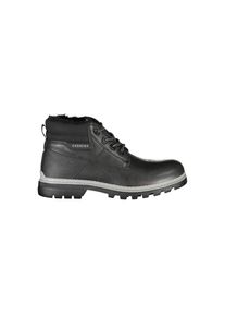 Carrera Herren Schwarze Kunstleder Stiefeletten Ca25370
