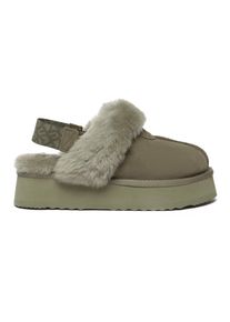 EVER AU Plateau-Hausschuhe mit abnehmbaren Riemen f&uuml;r Damen - Wagtail