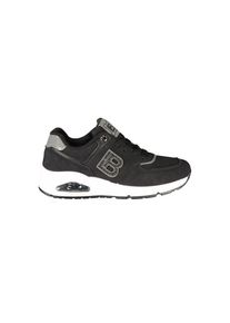 Laura Biagiotti Schwarze Polyurethan Damen Sneaker