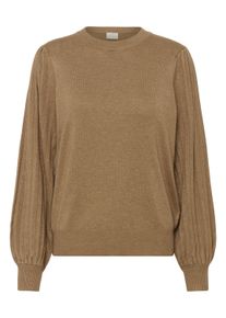 Kaffe Strickpullover KAlone Regular fit beige
