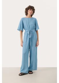 PART TWO Overall Easy fit light blue