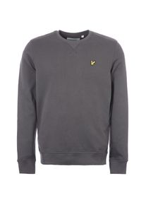Lyle & Scott Lyle And Scott Sweatshirt mit Rundhalsausschnitt aus Bio-Baumwolle f&uuml;r Herren in Grau
