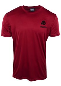 GUGGEN Mountain Herren Fitness Funktionsshirt T-Shirt Sport Outdoor Rot
