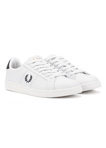 Fred Perry Cupsole Leder Herren Wei&szlig;e Sneakers