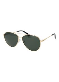 Polaroid Goldene Metallsonnenbrille