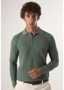 Pullover Pullover Mit Polo-Kragen Und Kn&ouml;pfen