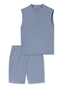 Schiesser Herren Pyjama ModernSchlafanzug, Pyjama Set, Nachtw&auml;sche