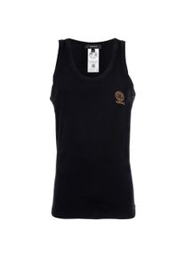 Versace T-Shirt Long Sleeves Round Neck Jersey Topeka Bi-Stretch Cotton Organic New Logo Unterhemd