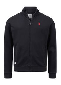 U.S. Polo Assn. Herren Sweatjacke mit Stehkragen aus 100 % Baumwolle
