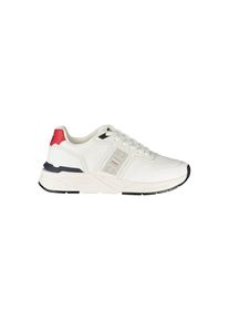 Blauer Wei&szlig;er Polyester Herren Sneaker
