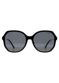 Polaroid PLD 6177/G/S 807 M9 schwarz grau polarisierte Sonnenbrille