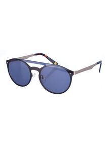 Unisex ALEX Ovale Metall-Sonnenbrille