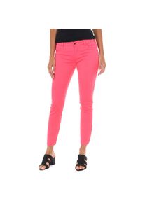 Met Lange Denim-Hose aus elastischem Stoff 10DBF0525-G291 Frau
