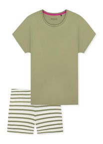 Schiesser Damen Pyjama Casual EssentialsSchlafanzug, Pyjama Set, Nachtw&auml;sche