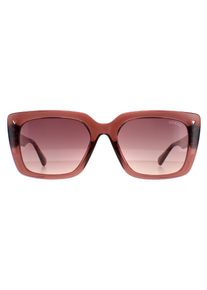 Guess Quadratisch Unisex Burgund Rosa GU8243