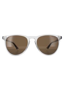 Polaroid Rectangle Unisex Transparent und Havanna Bronze Polarisiert PLD 4152/S