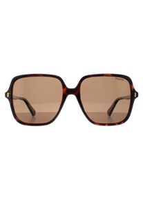Polaroid Square Damen Havanna Bronze Polarisiert PLD 6219/S