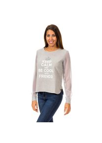 Met Langarm-Pullover mit Rundhalsausschnitt 70DML0155 woman