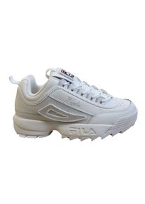 Fila Disruptor II Patches Damen wei&szlig;e Trainer