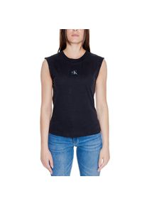 Calvin Klein Jeans &Auml;rmelloses Rundhals-Top