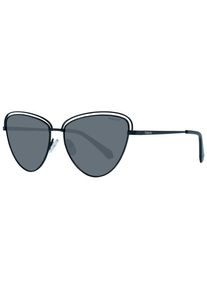 Polaroid Schwarze Metall-Sonnenbrille