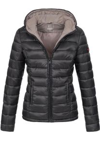 Marikoo Damen Steppjacke Lucy mit Kapuze & leichtem Futter