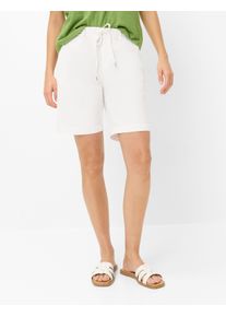 Brax Damen Bermuda Style MAINE B WHITE, wei&szlig;, Gr. 34
