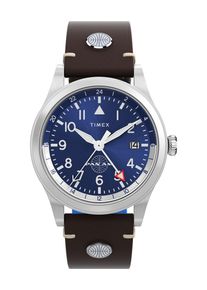 Timex Waterbury GMT X Pan Am Herrenbraun Uhr TW2W97300