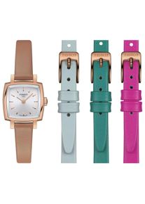 Tissot Lovely Summer Set Damenbraun Uhr T0581093603101