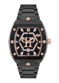 Philipp Plein Hexagon Phantom Schwarz Herren Armbanduhr PWPUA1025