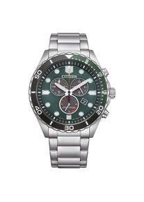Citizen Of Sporty Aqua Herren Silberuhr AT2561-81X