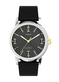 Timex Marlin Automatik Herren Schwarz Uhr TW2W33900