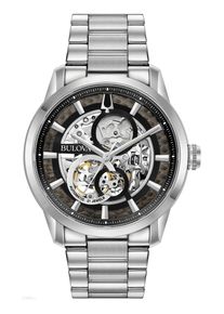 Bulova Sutton Automatik Herren Silberuhr 96A208