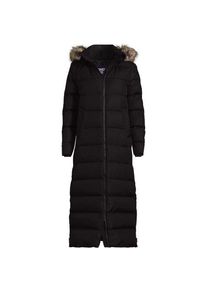 LANDS' END Maxi-Daunenmantel mit Kapuze, Damen,  Braun, Polyester, by Lands' End