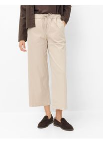 Brax Damen Culotte Style MAINE S SOFT GREIGE, hellbeige, Gr. 40