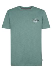 PETROL INDUSTRIES - Backprint T-Shirt FuegoSur Herren - Gr&uuml;n