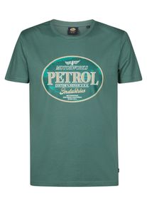 PETROL INDUSTRIES - Bedrucktes Jersey T-Shirt Estrella Herren - Gr&uuml;n