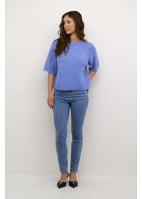 Kaffe Strickpullover KAemilie Loose fit blue